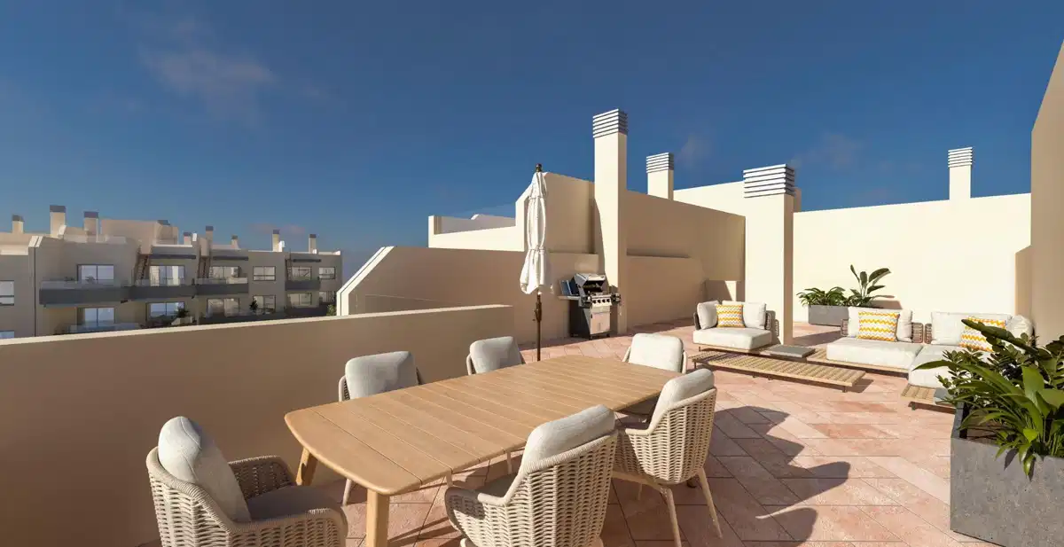 2-Bedroom, 2-Bathroom Penthouse with Sea Views and Exclusive Amenities in Torrox Costa