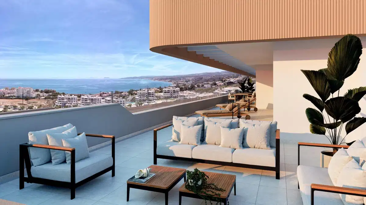 3-Bedroom, 2-Bathroom Penthouse with Expansive Terraces and Premium Amenities in Estepona