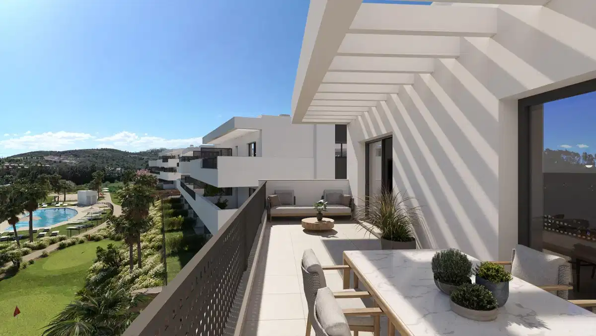 2-Bedroom, 2-Bathroom Penthouse with South Orientation and Exceptional Communal Amenities in Estepona
