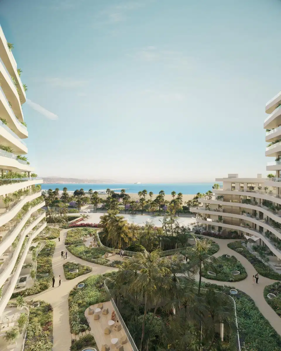 2-Bedroom, 2-Bathroom Luxury Beachfront Apartment with Panoramic Sea Views in Málaga City