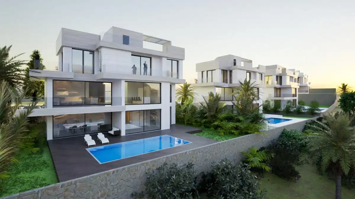 5-Bedroom, 5-Bathroom Luxury Villa with Panoramic Sea and Golf Views in Estepona