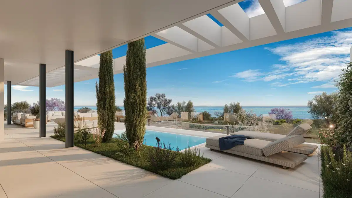 4-Bedroom, 3-Bathroom Ground Floor Bungalow with Sea and Golf Views in Marbella East