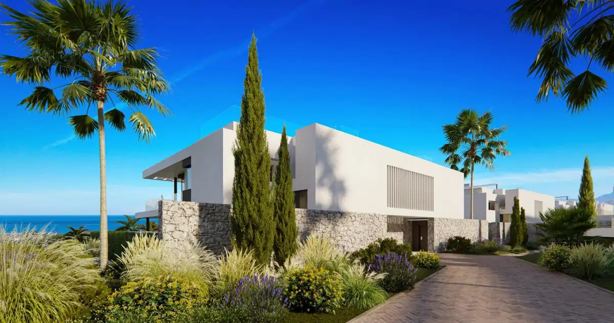 5-Bedroom, 5-Bathroom Semidetached Home with Sea and Golf Views in Marbella East