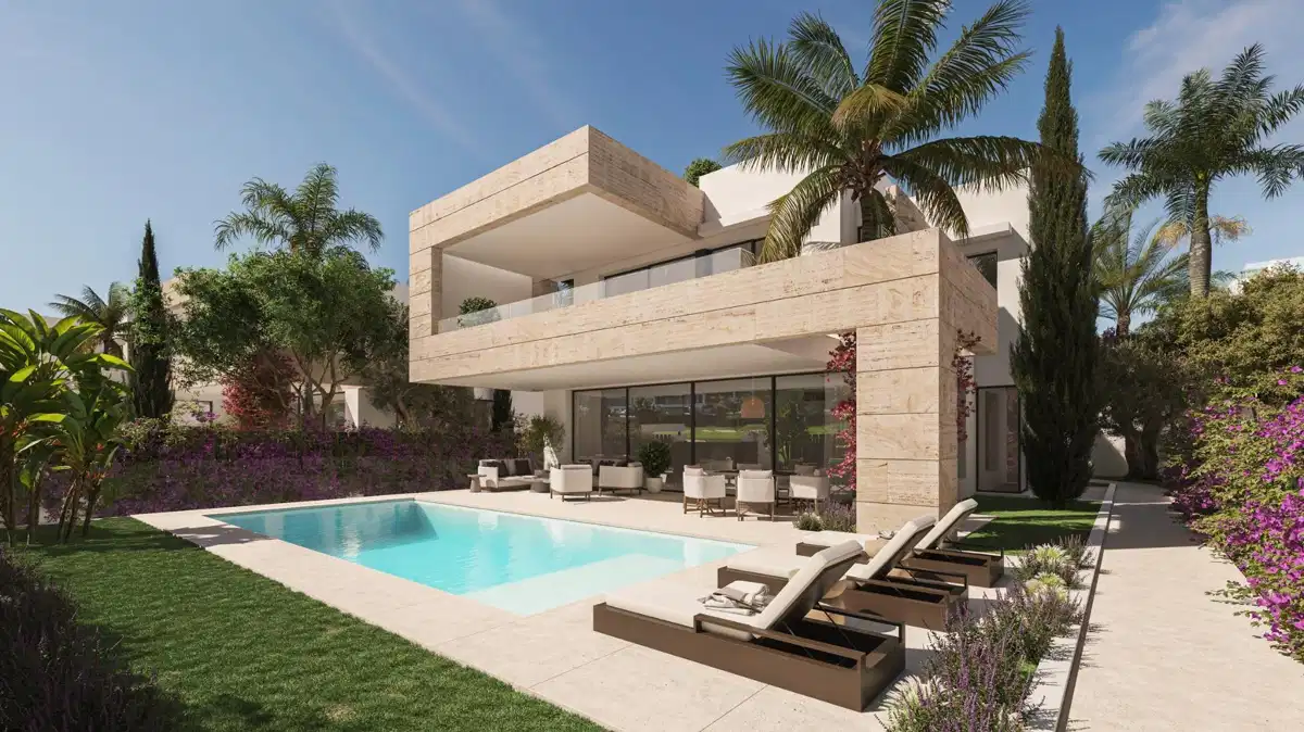 5-Bedroom, 6-Bathroom Exclusive New Build Villas in Estepona Next to El Campanario Golf