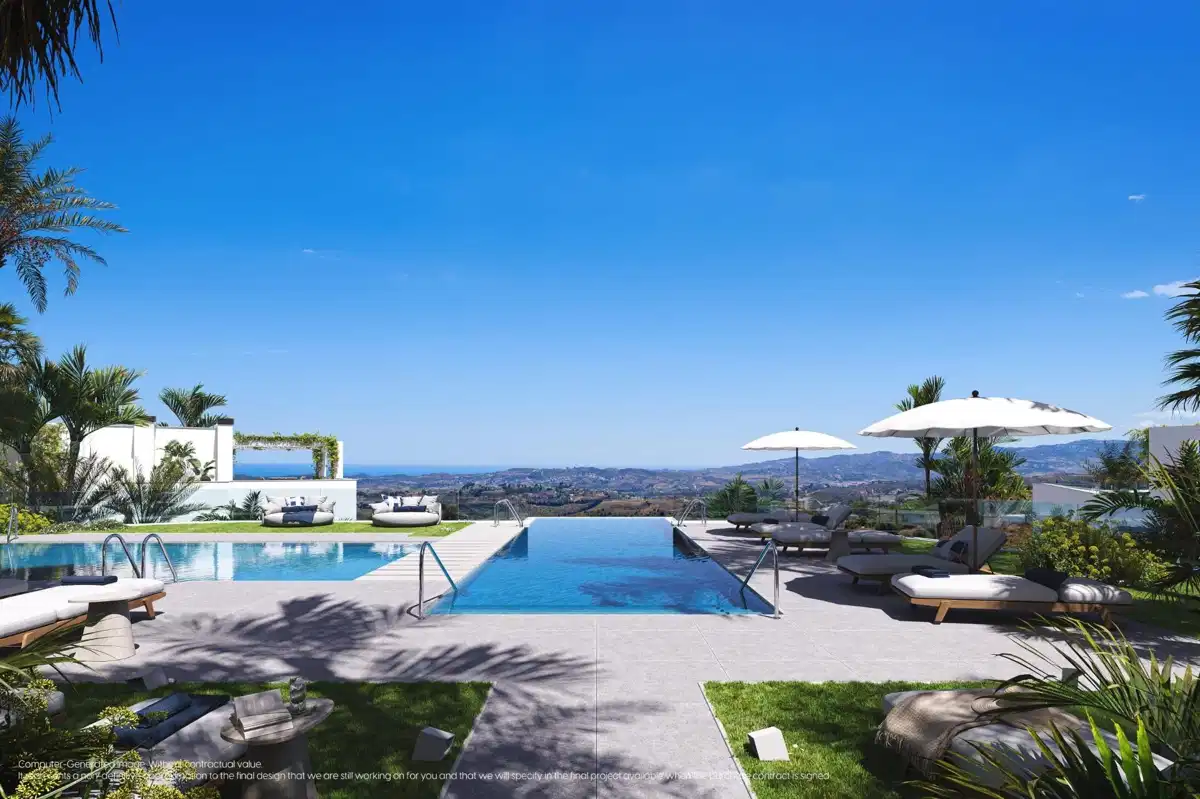 2-Bedroom, 2-Bathroom Apartment with South-West Orientation and Wellness Facilities in Mijas