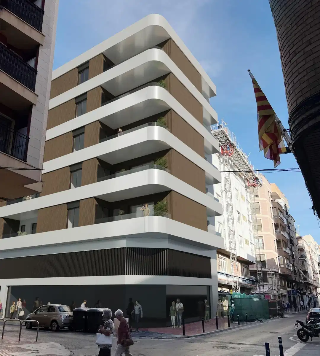 2-Bedroom, 2-Bathroom Modern Apartments 500 Meters from the Beach in Santa Pola