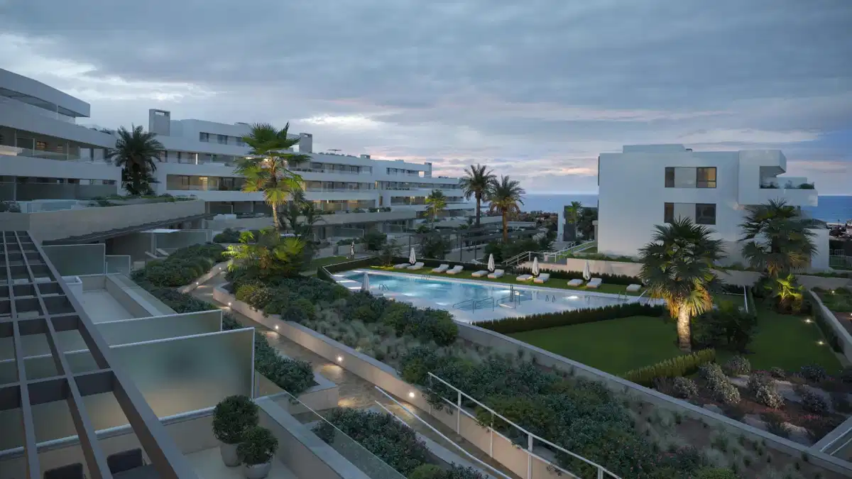 2-Bedroom, 2-Bathroom Luxury Ground Floor Apartment with Sea Views in Estepona