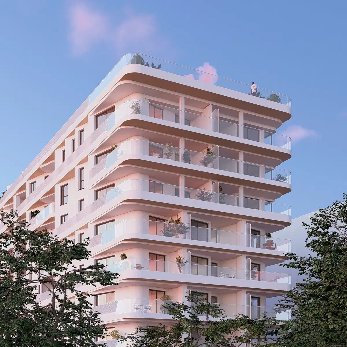 2-Bedroom, 2-Bathroom Seafront Apartment with Panoramic Mediterranean Views in Villajoyosa