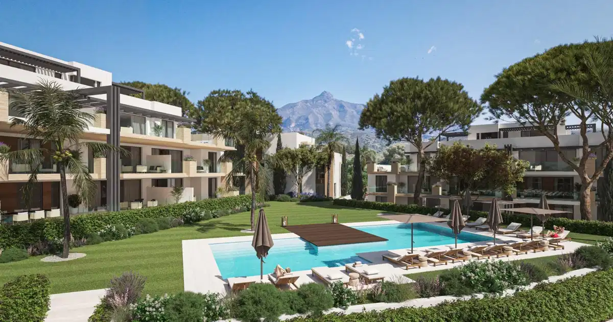 2-Bedroom, 2-Bathroom Ground Floor Apartment in Exclusive Aloha Golf Residential, Nueva Andalucía