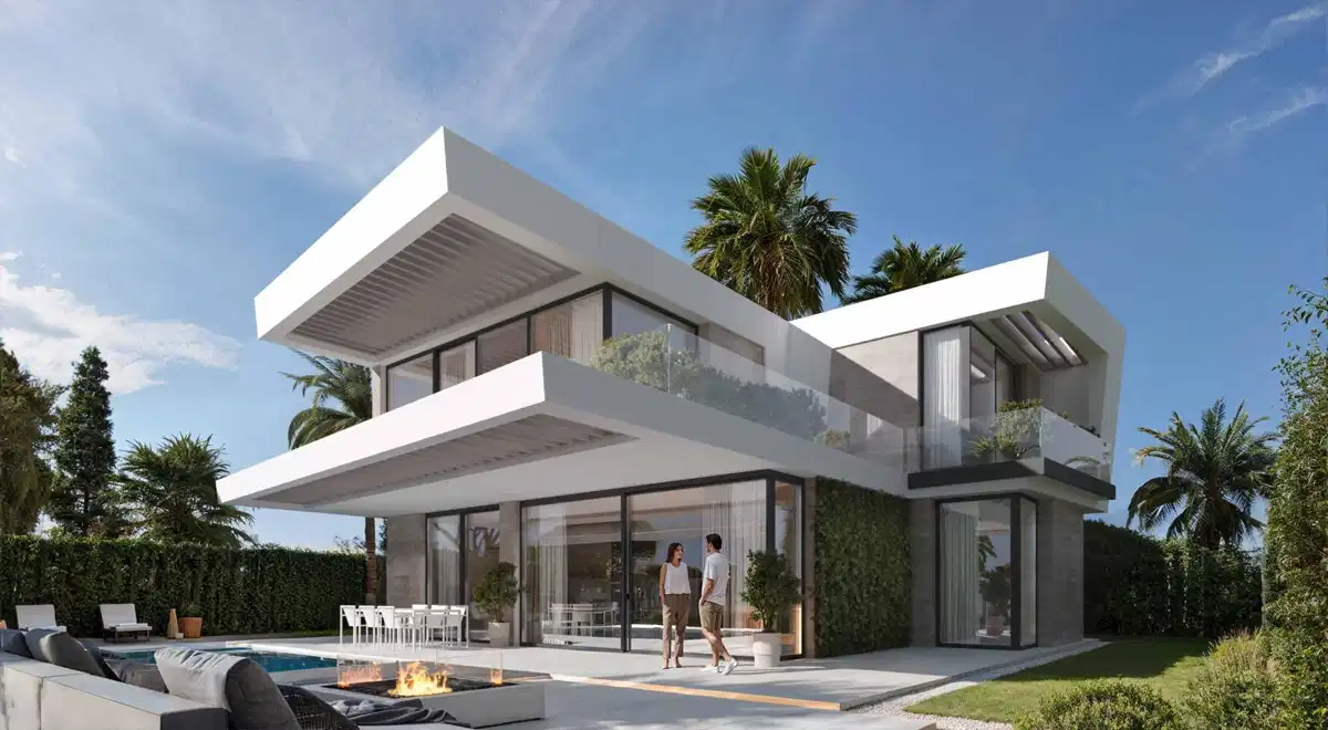 4-Bedroom, 4-Bathroom Modern Villas Just 200m from the Sea in Calahonda