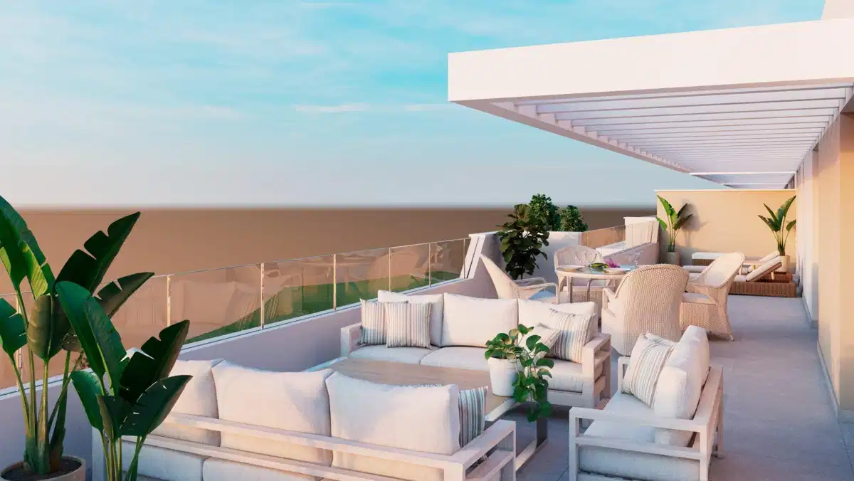 3-Bedroom, 2-Bathroom Modern Penthouse in Mijas Golf with Resort-Style Amenities
