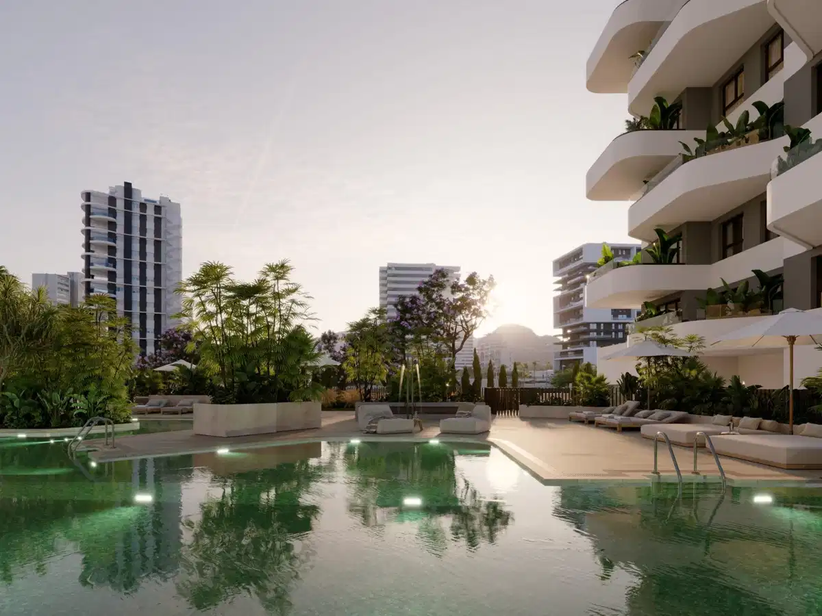 2-Bedroom, 2-Bathroom Modern Apartments Just 450 m from Playa del Cantal Roig, Calpe