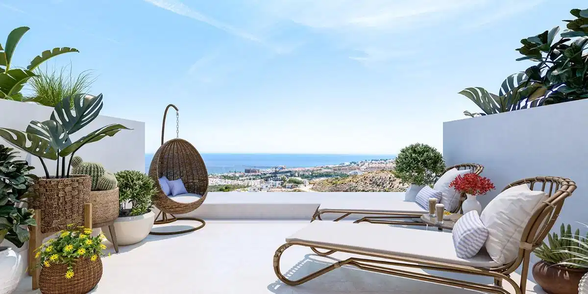 4-Bedroom, 2-Bathroom Modern Semi-Detached Homes with Sea Views in La Cala de Mijas