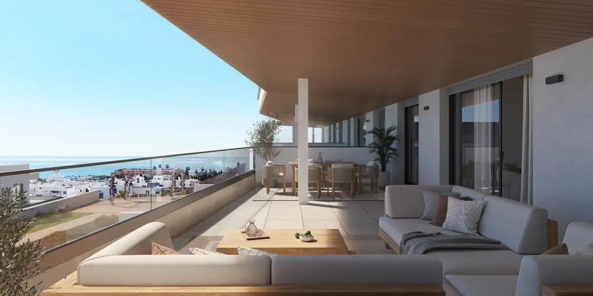 3-Bedroom, 2-Bathroom Apartment with Panoramic Sea Views in Selwo, Estepona