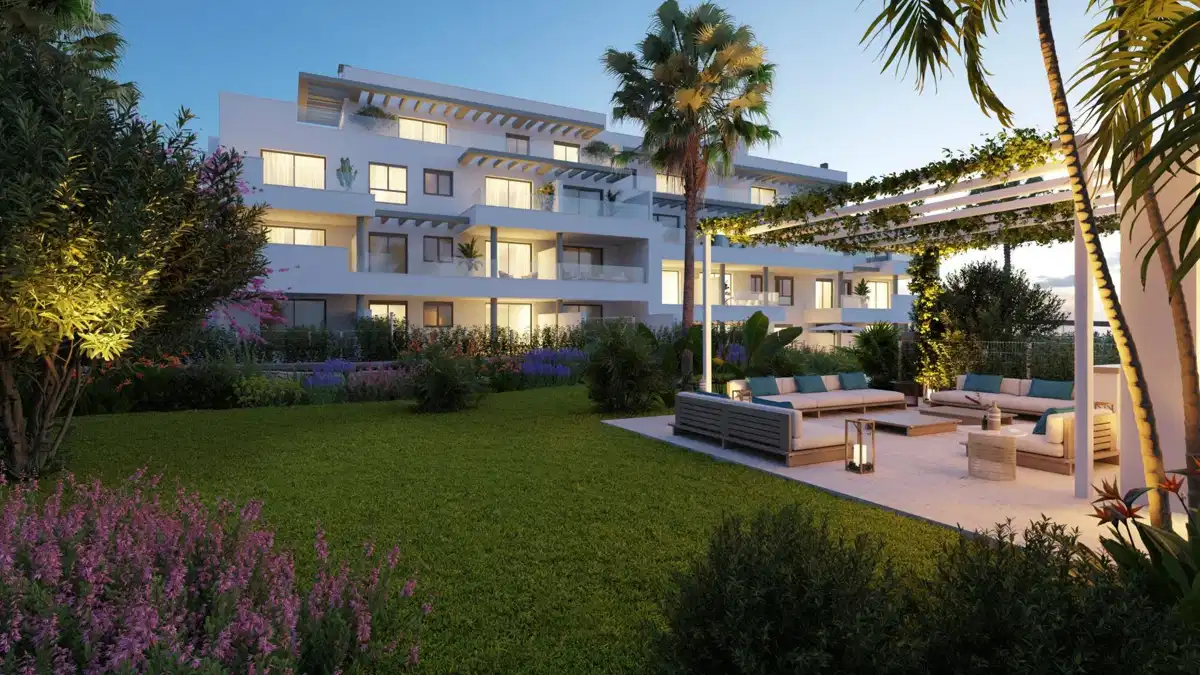 3-Bedroom, 2-Bathroom Modern Ground Floor Apartment with Private Garden in Las Lagunas de Mijas