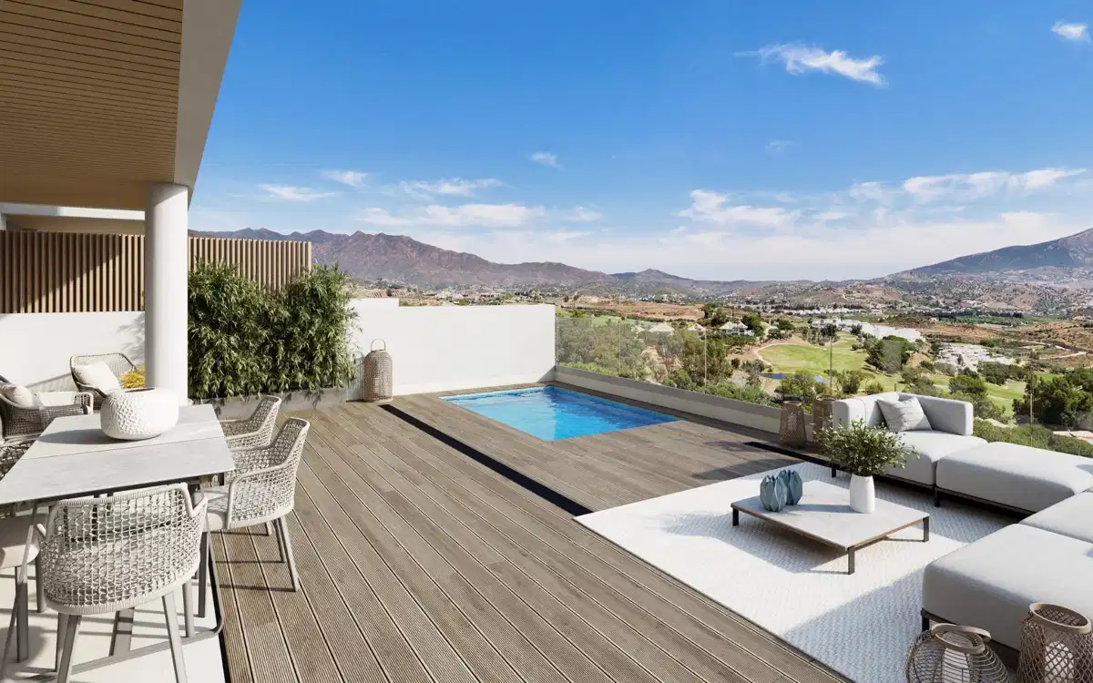 3-Bedroom, 2-Bathroom Golf Front Ground Floor Apartment with Sea Views in La Cala de Mijas