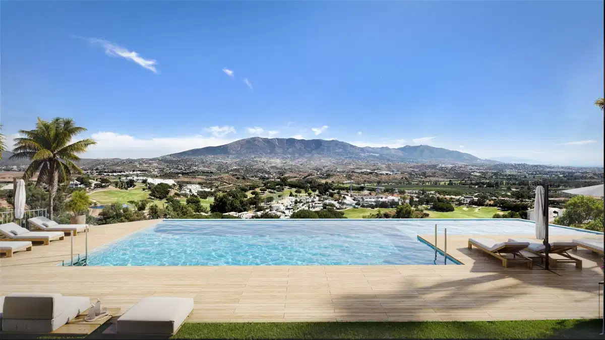 2-Bedroom, 2-Bathroom Penthouse with Panoramic Sea and Golf Views in La Cala de Mijas