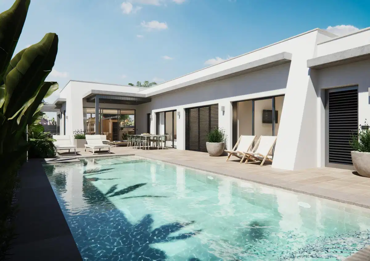 3-Bedroom, 3-Bathroom Contemporary Villa with Private Pool and Spacious Gardens in San Javier