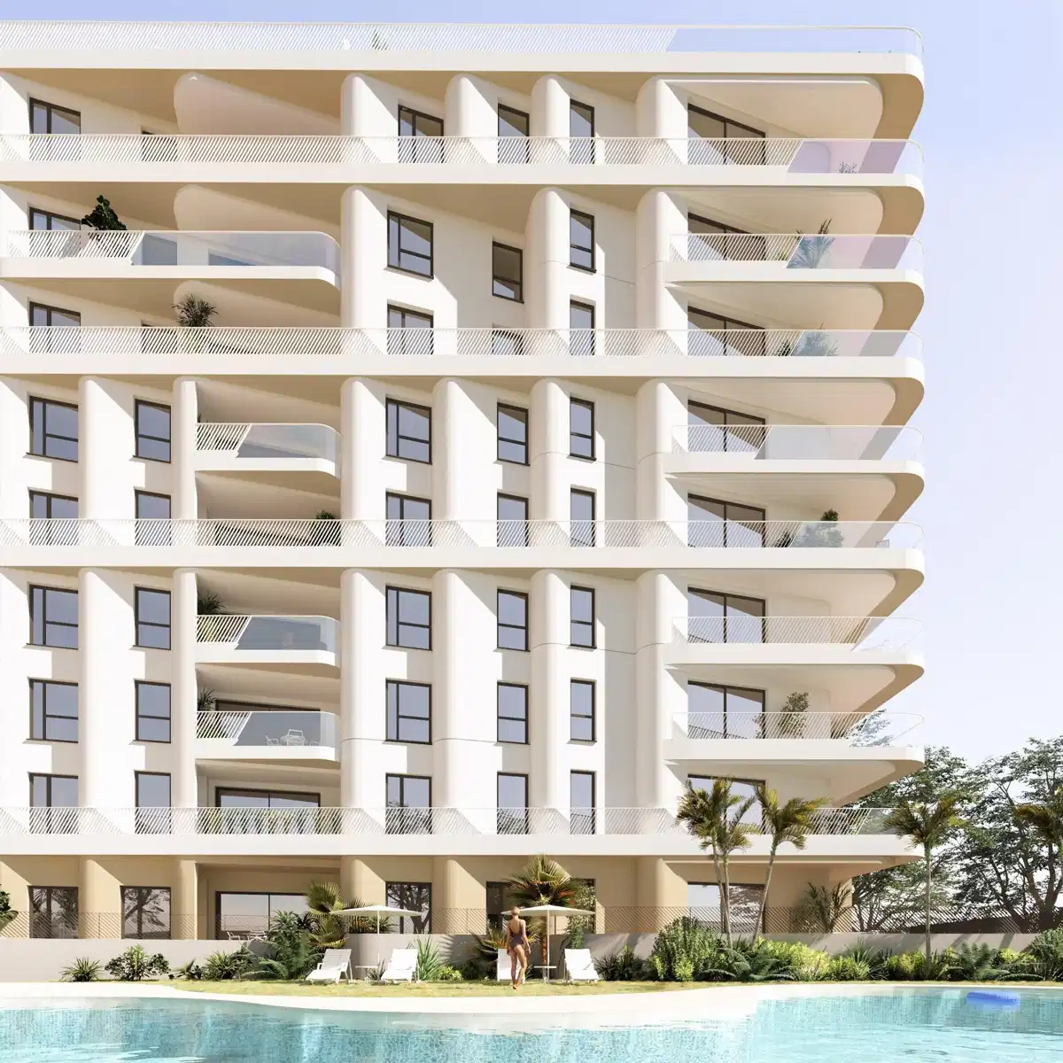 1-Bedroom, 1-Bathroom Seafront Apartment with Panoramic Mediterranean Views in Villajoyosa