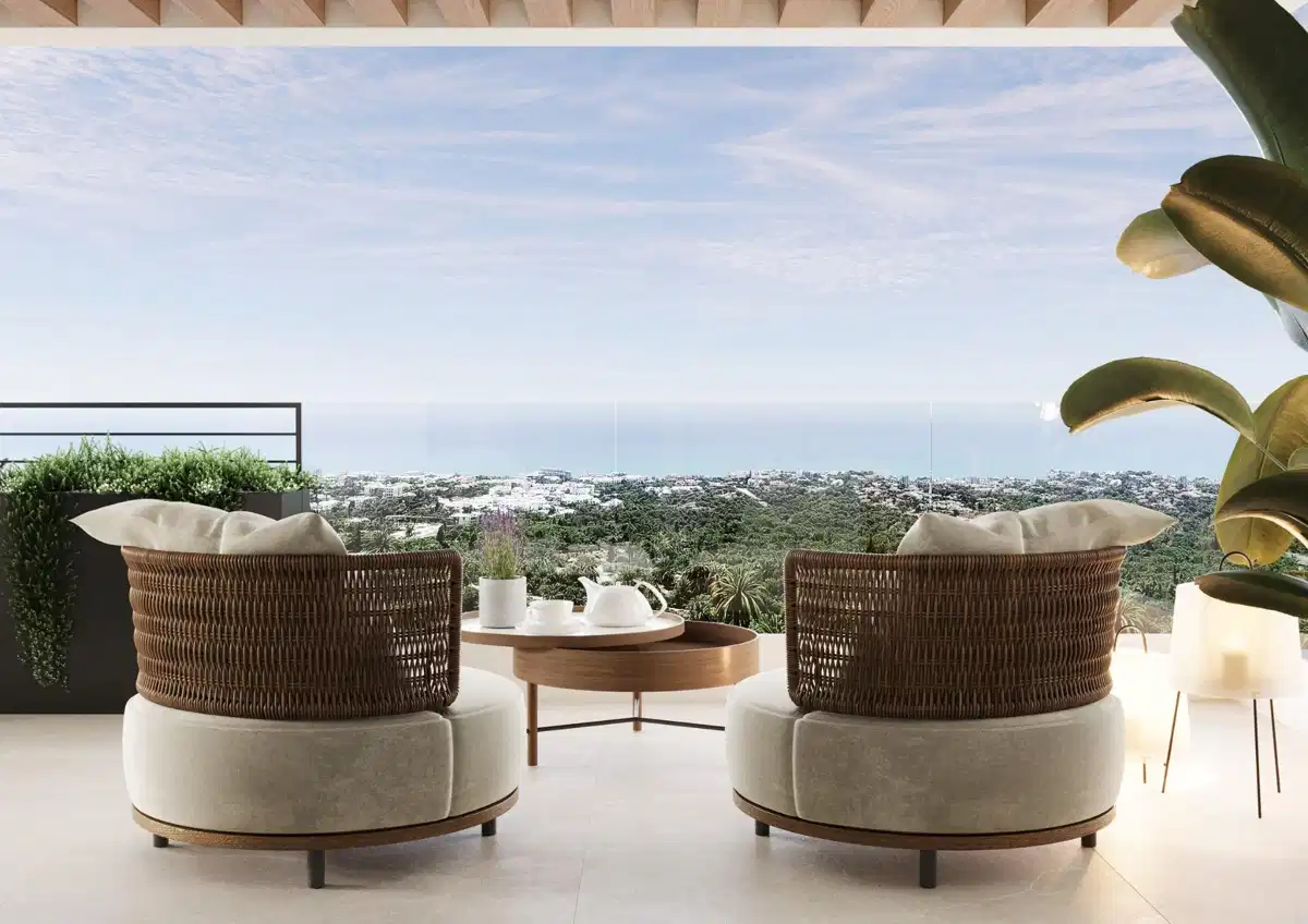 3-Bedroom, 3-Bathroom Luxury Residences with Panoramic Sea Views in Buenavista, Mijas