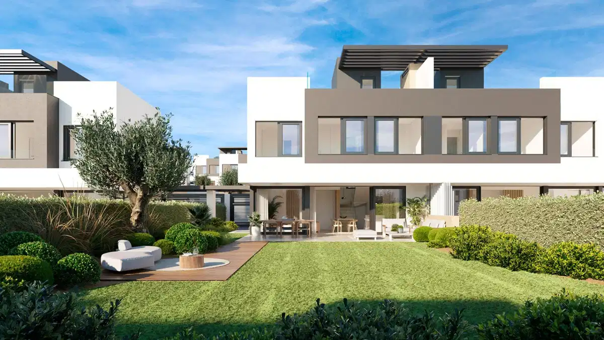 3-Bedroom, 3-Bathroom Contemporary Villas with Private Gardens Near Estepona and Atalaya Golf