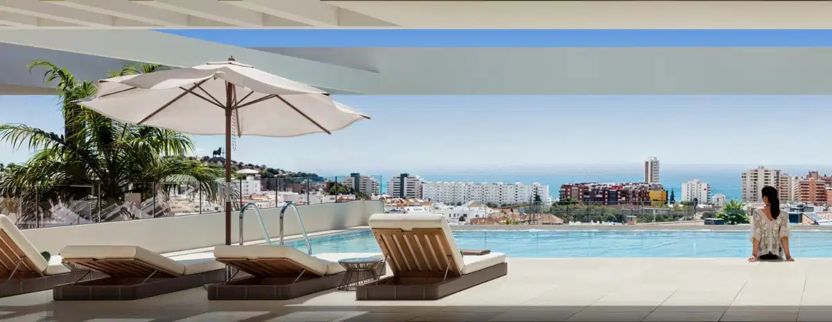 2-Bedroom, 2-Bathroom Penthouse with Sea Views and Luxury Amenities in Fuengirola