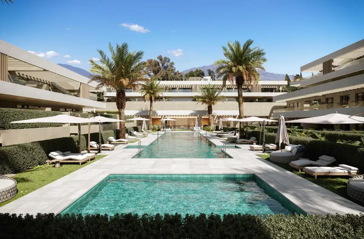 2-Bedroom, 2-Bathroom Luxury Ground Floor Apartment in El Campanario-Estepona Near Golf and Beach