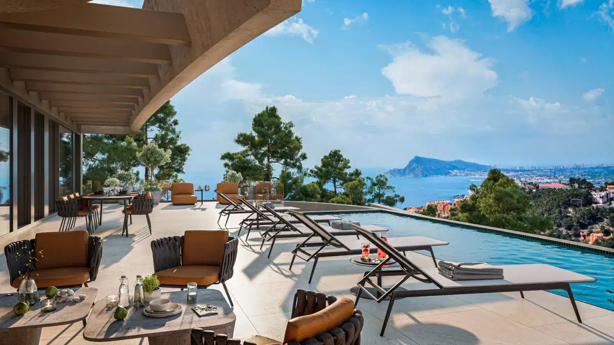 4-Bedroom, 4-Bathroom Contemporary Villa with Panoramic Sea Views in Altea Hills
