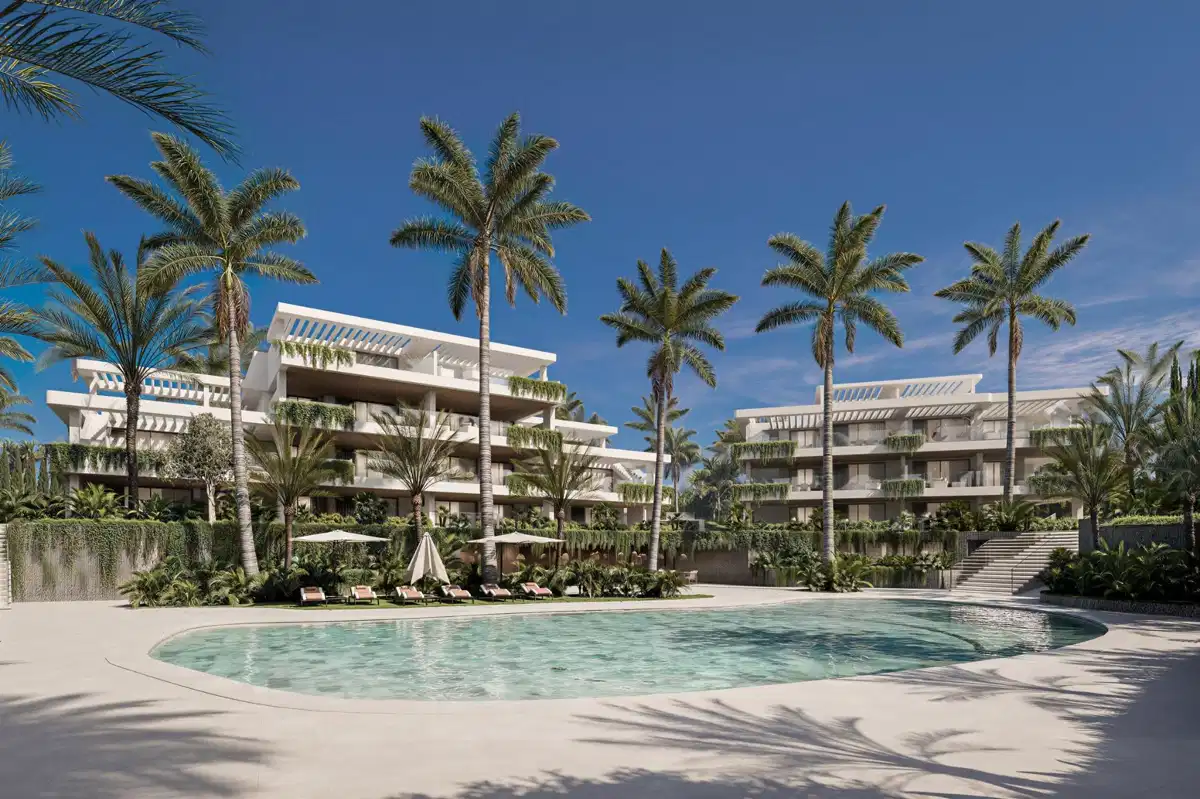 2-Bedroom, 2-Bathroom Luxury Ground Floor Apartment with Resort-Style Amenities in Estepona
