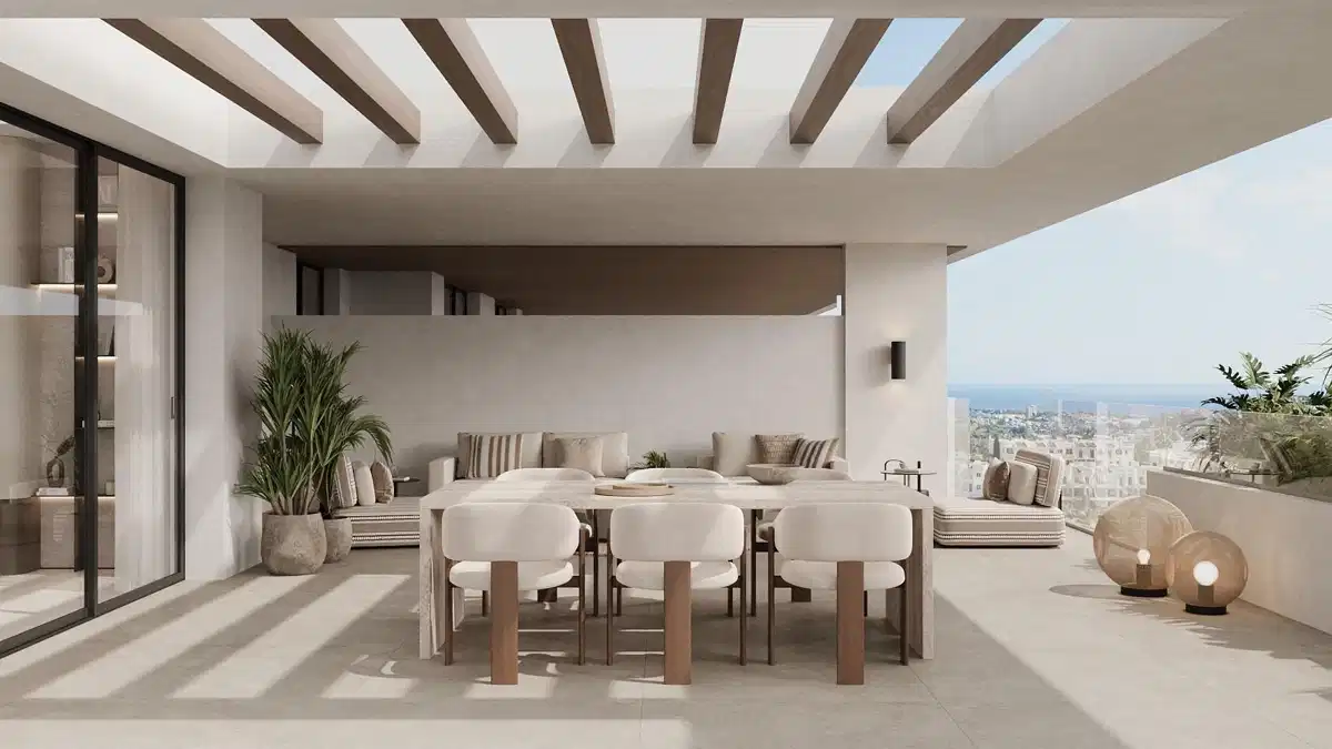 3-Bedroom, 2-Bathroom Luxury New Build Penthouse in Estepona 400m from the Beach