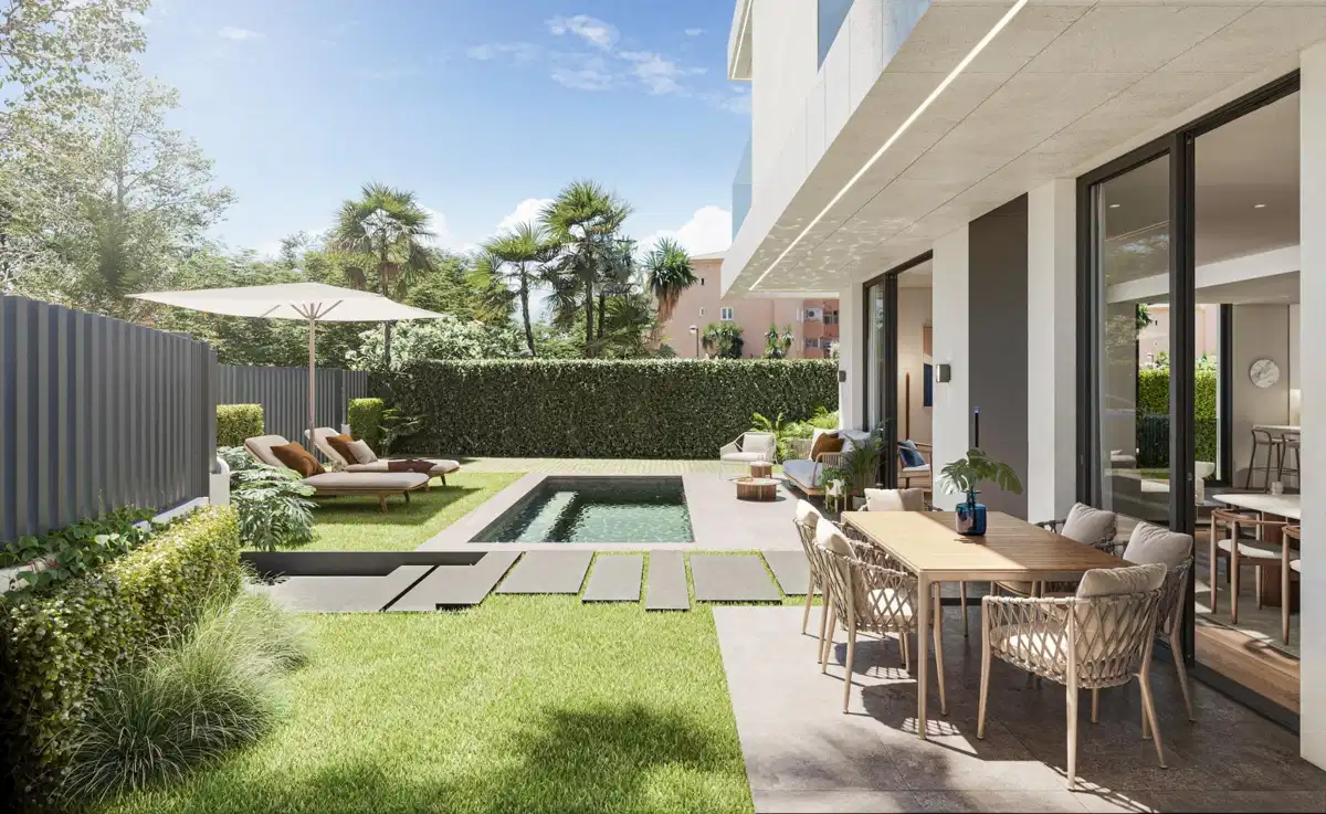 3-Bedroom, 3-Bathroom Townhouse in El Limonar, Malaga – Luxury Boutique Living Near the Beach