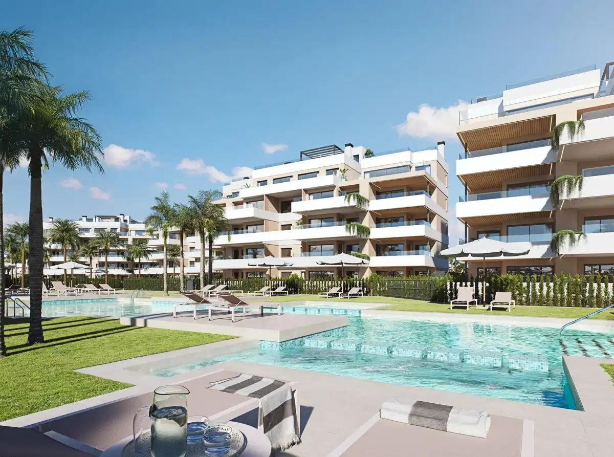 2-Bedroom, 2-Bathroom Modern Apartment in Santa Rosalia Lake and Life Resort, Murcia