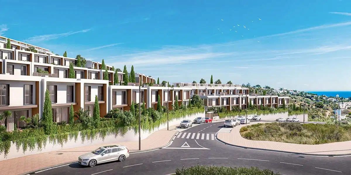 4-Bedroom, 2-Bathroom Semi-Detached Homes with Sea Views and Resort-Style Amenities in La Cala de Mijas