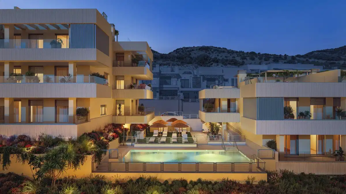 3-Bedroom, 2-Bathroom Contemporary Apartments in Benalmádena Pueblo, Costa del Sol