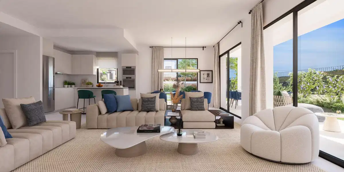 3-Bedroom, 2-Bathroom Semi Detached Homes in Estepona Golf Near Beach and Golf Course