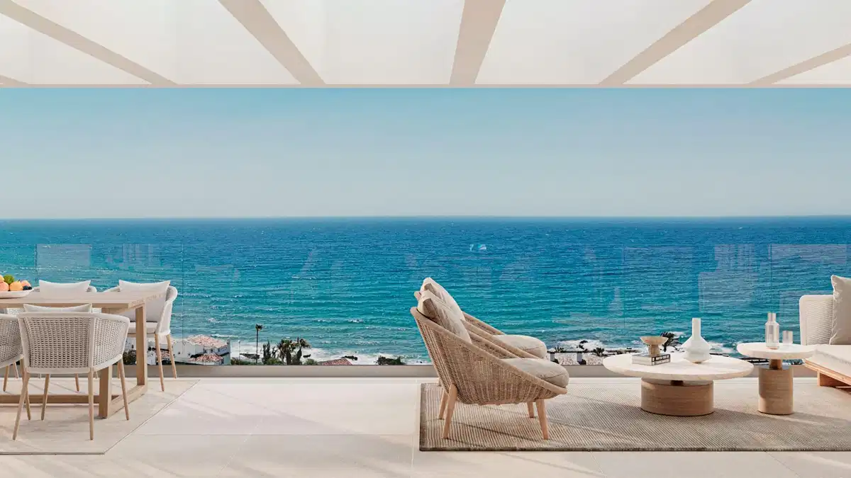 3-Bedroom, 2-Bathroom Penthouse with Panoramic Sea Views in Torrenueva, Mijas