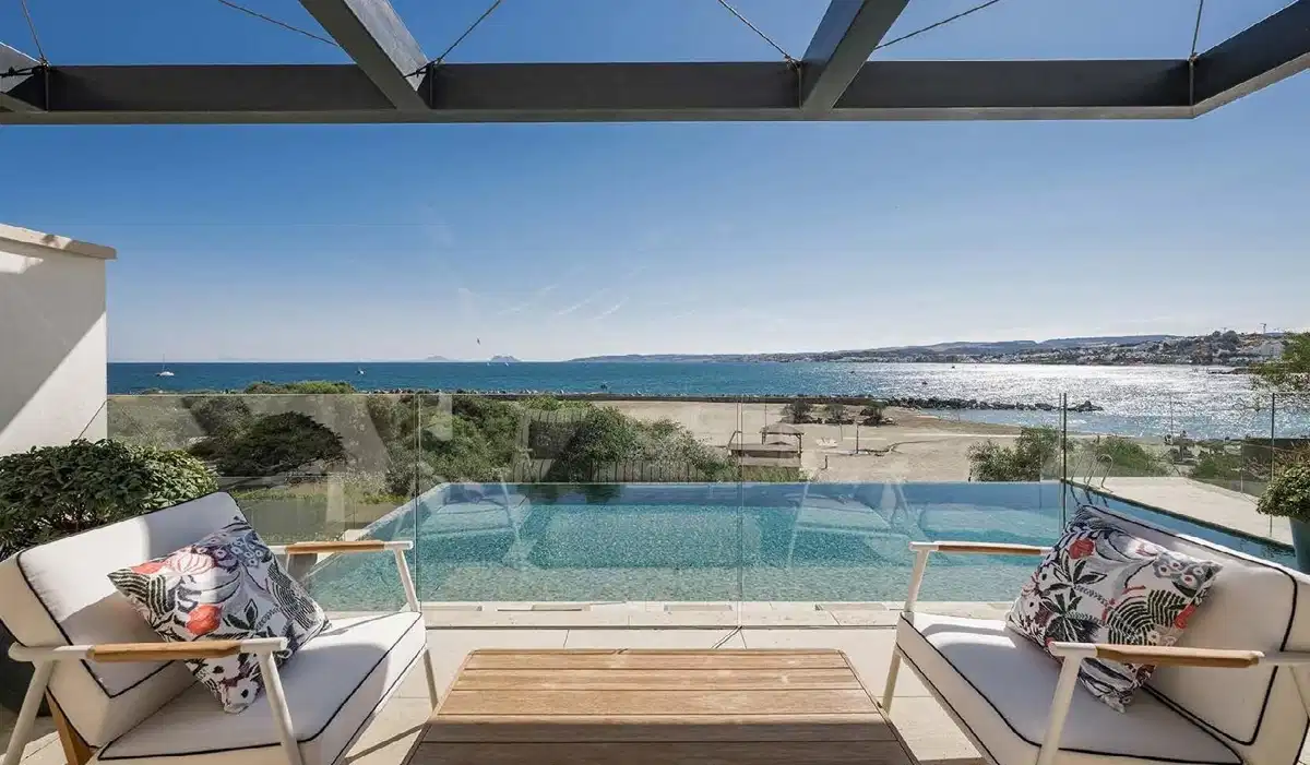 3-Bedroom, 3-Bathroom Beachfront Residences with Panoramic Sea Views in Estepona