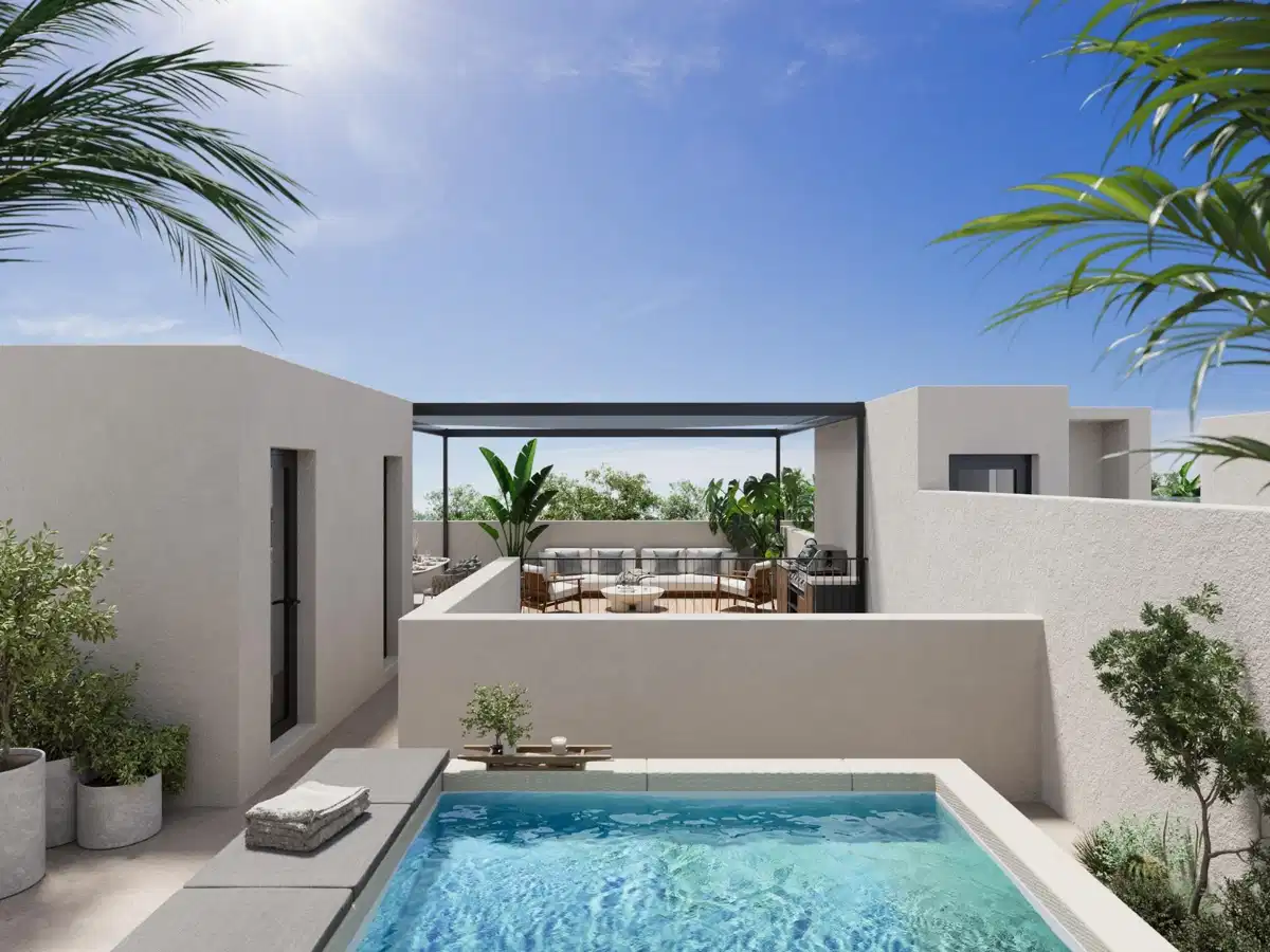 3-Bedroom, 2-Bathroom Contemporary Townhouse Near Pedregalejo Beach, Malaga